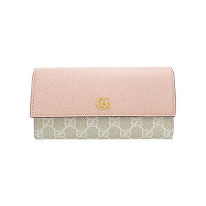 Gucci Bifold Long Marmont Wallet GG Leather Continental